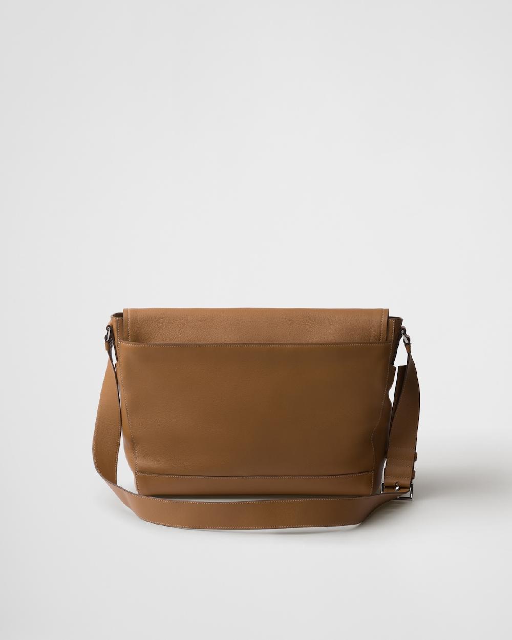 Prada Bolso Bandolera De Piel