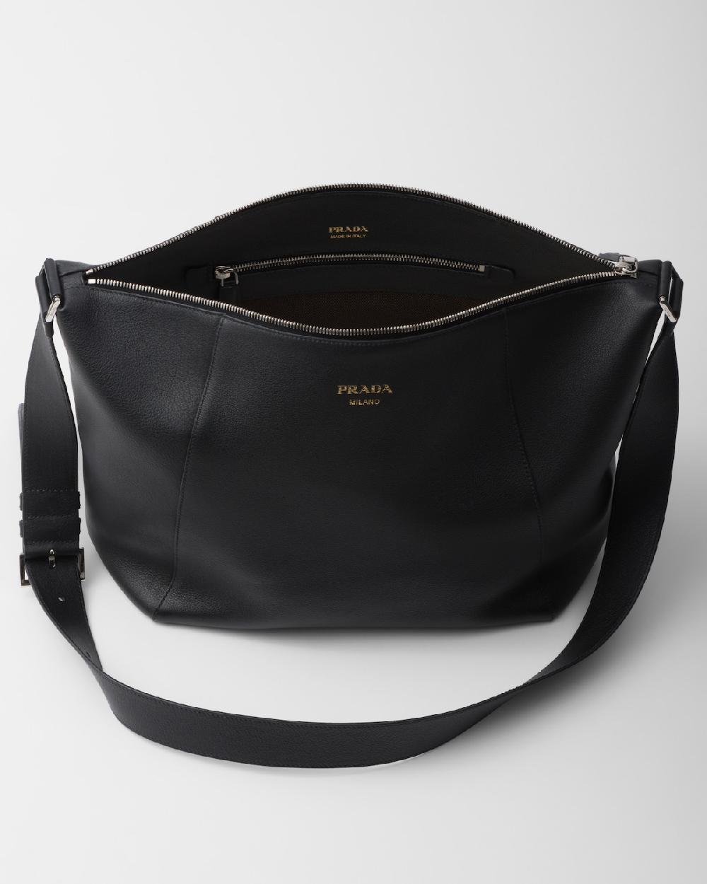 Prada Bolso Bandolera De Piel