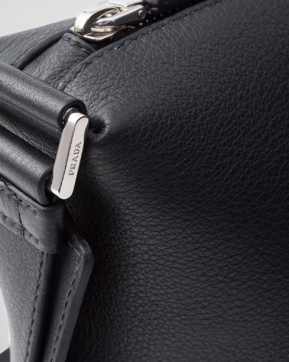 Prada Bolso Bandolera De Piel