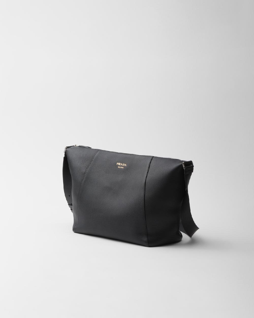 Prada Bolso bandolera de piel