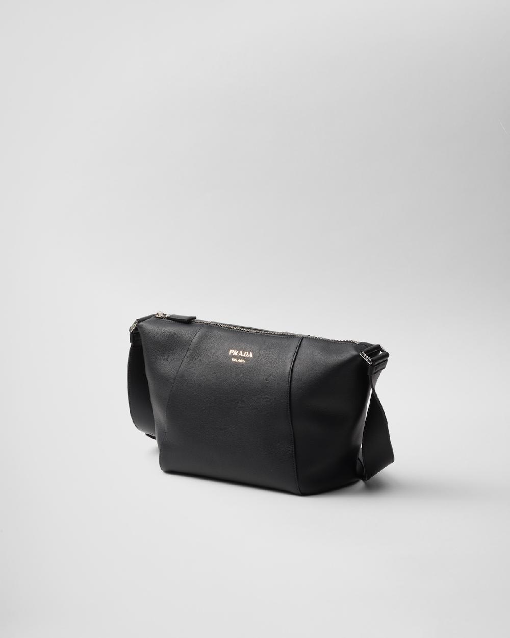 Prada Bolso Bandolera De Piel