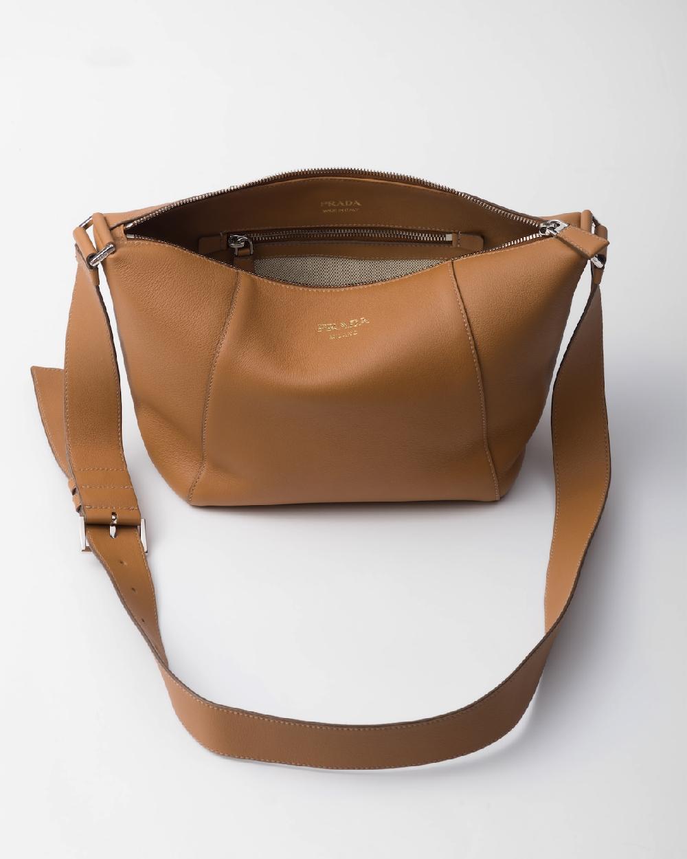 Prada Bolso Bandolera De Piel