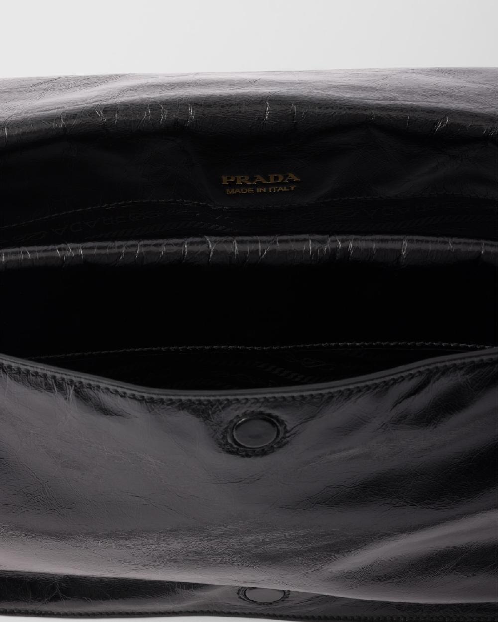 Prada Bolso Bandolera De Piel Mediano