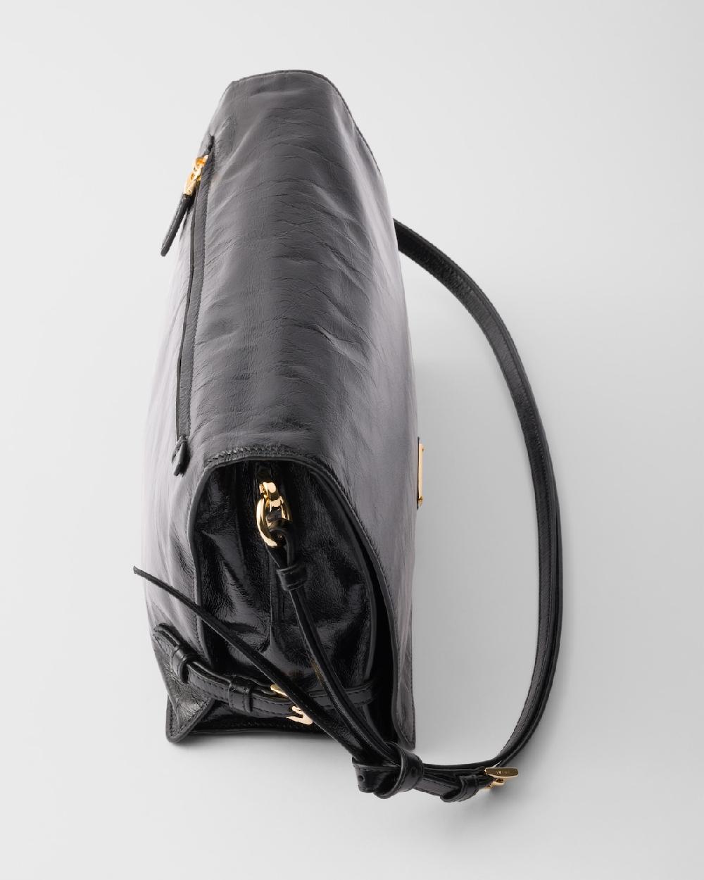 Prada Bolso Bandolera De Piel Mediano