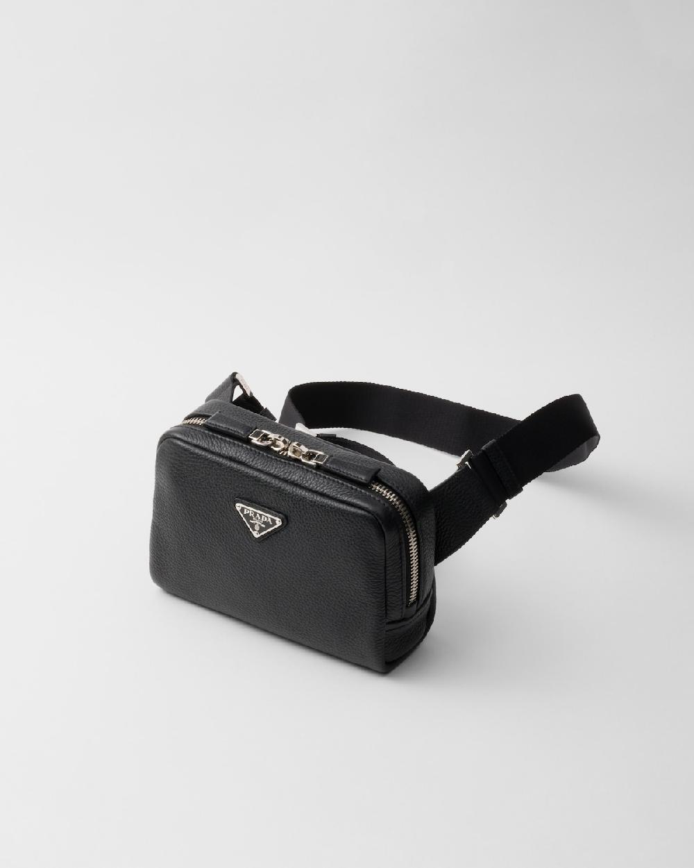 Prada Bolso Bandolera De Piel
