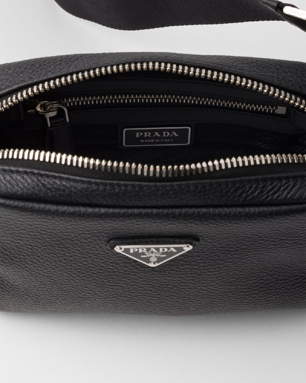 Prada Bolso Bandolera De Piel