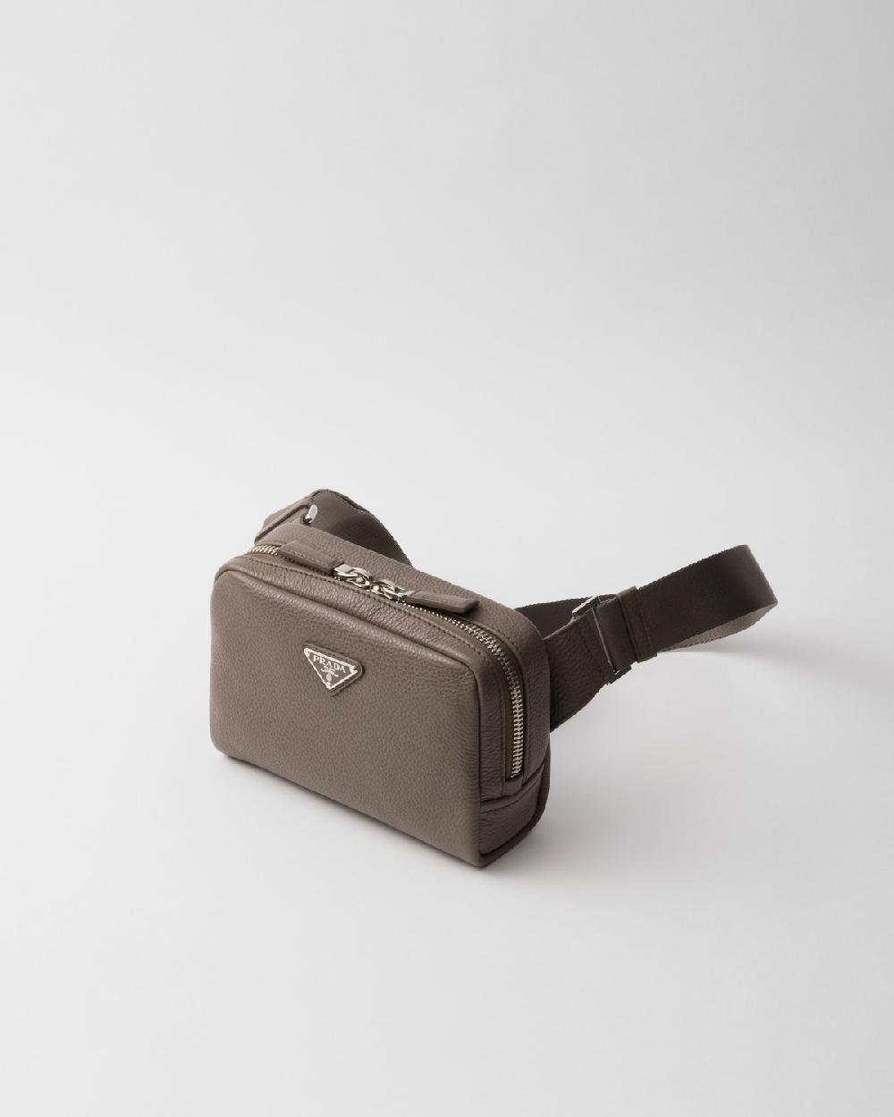 Prada Bolso Bandolera De Piel