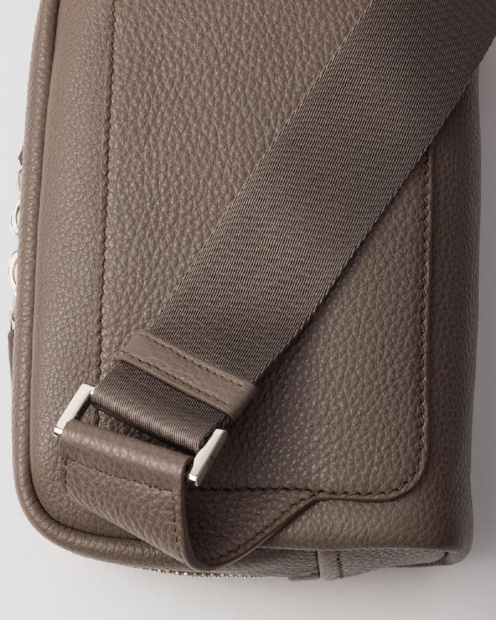 Prada Bolso Bandolera De Piel