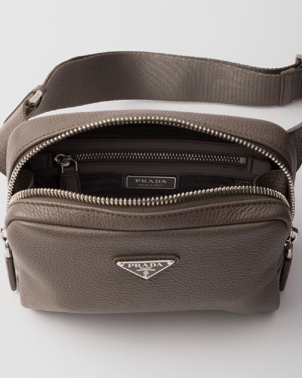 Prada Bolso Bandolera De Piel