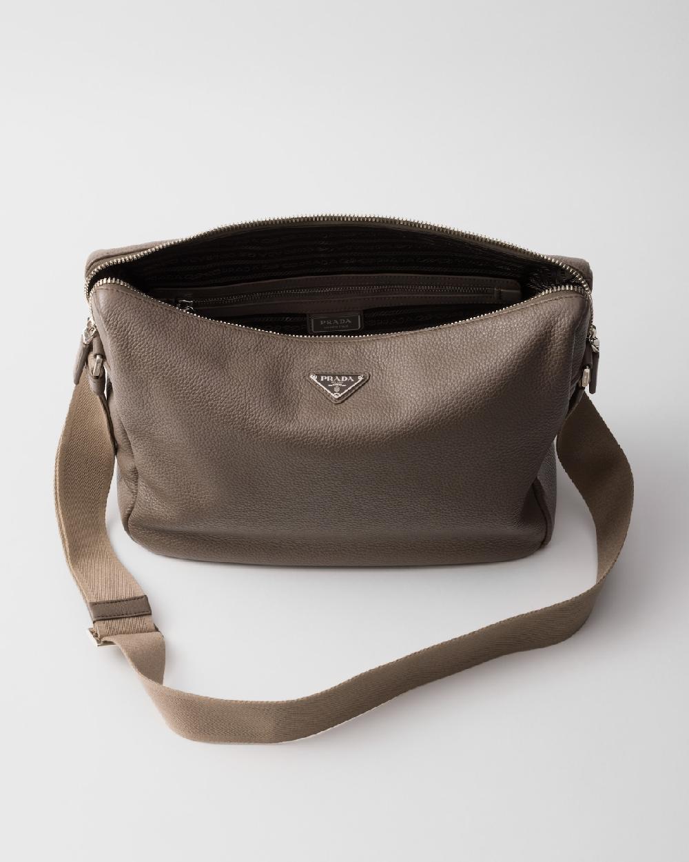 Prada Bolso Bandolera De Piel