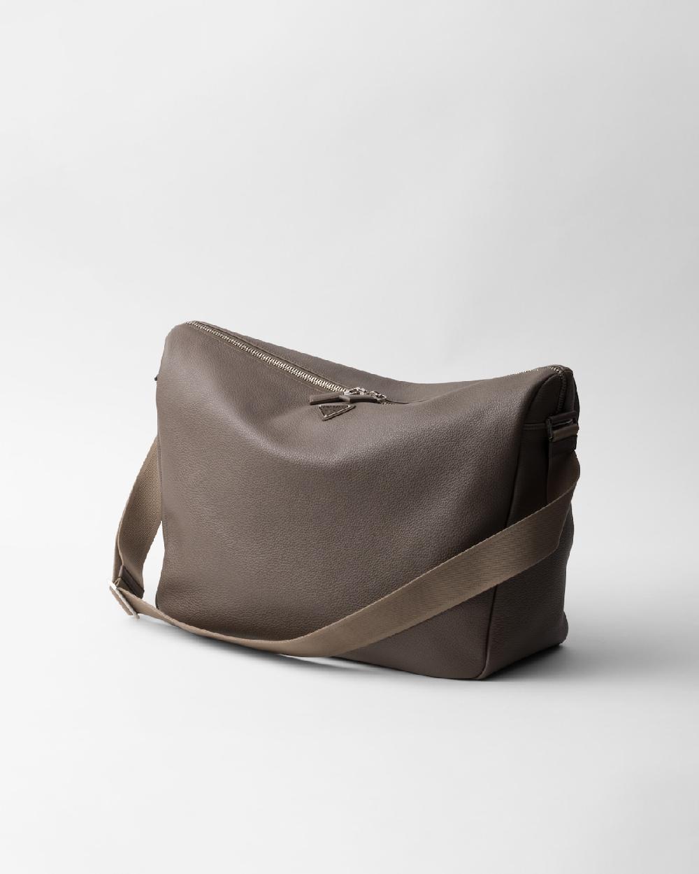 Prada Bolso Bandolera De Piel