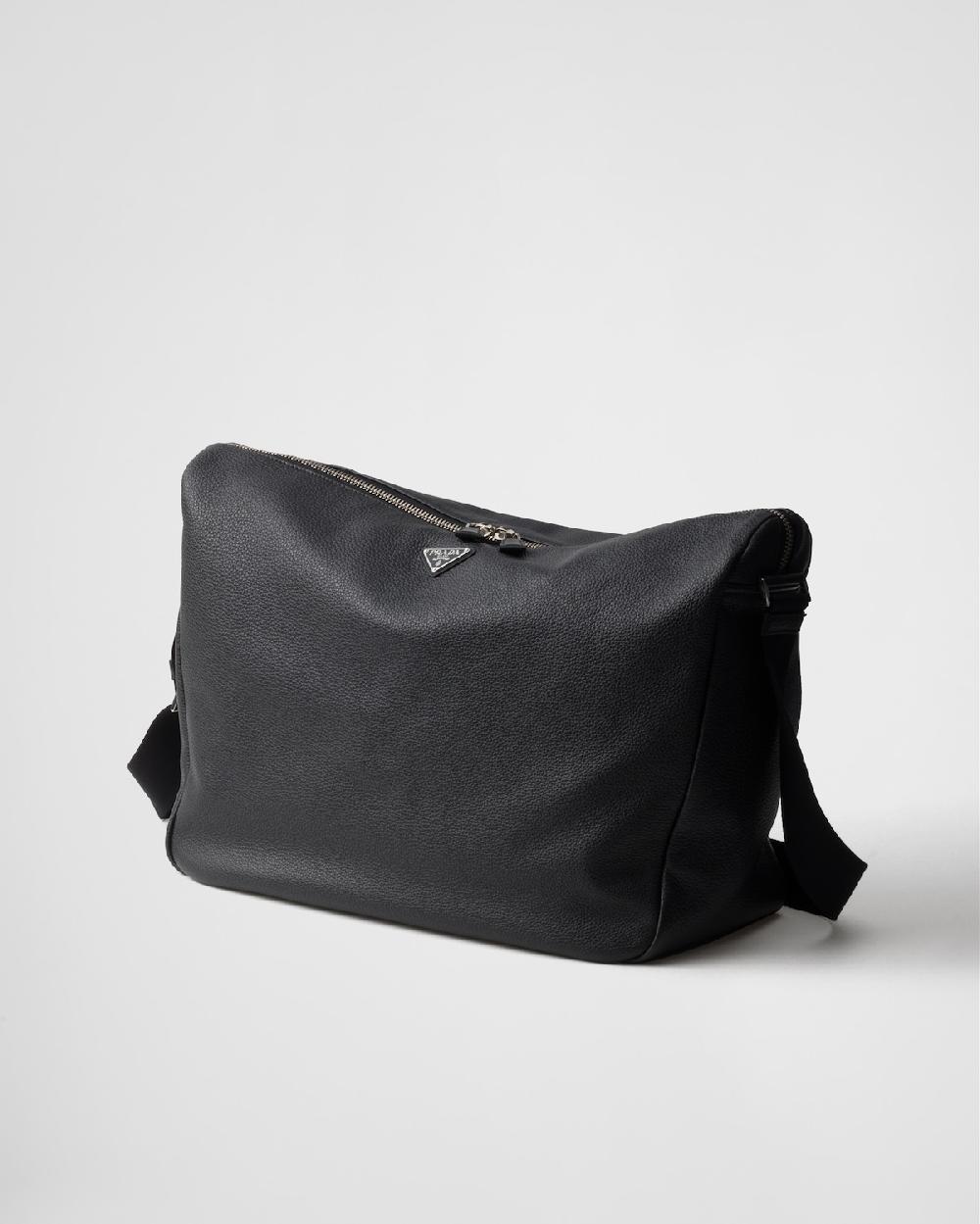 Prada Bolso Bandolera De Piel