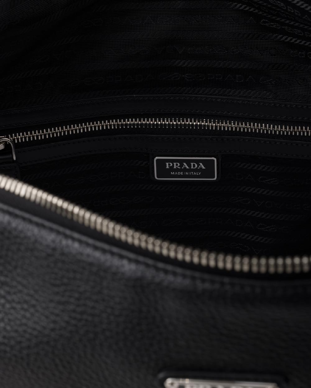 Prada Bolso Bandolera De Piel