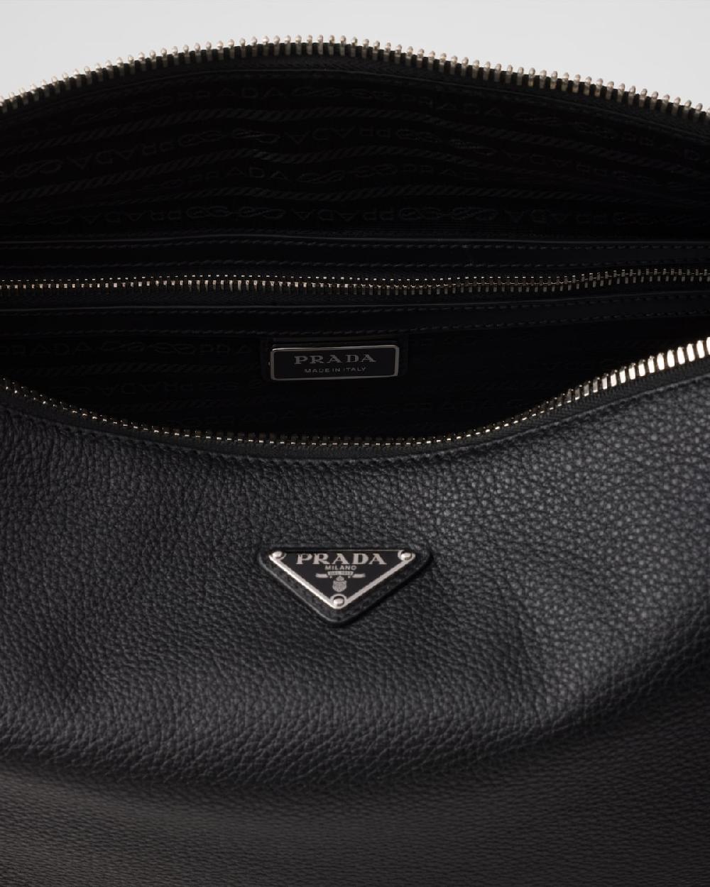 Prada Bolso Bandolera De Piel