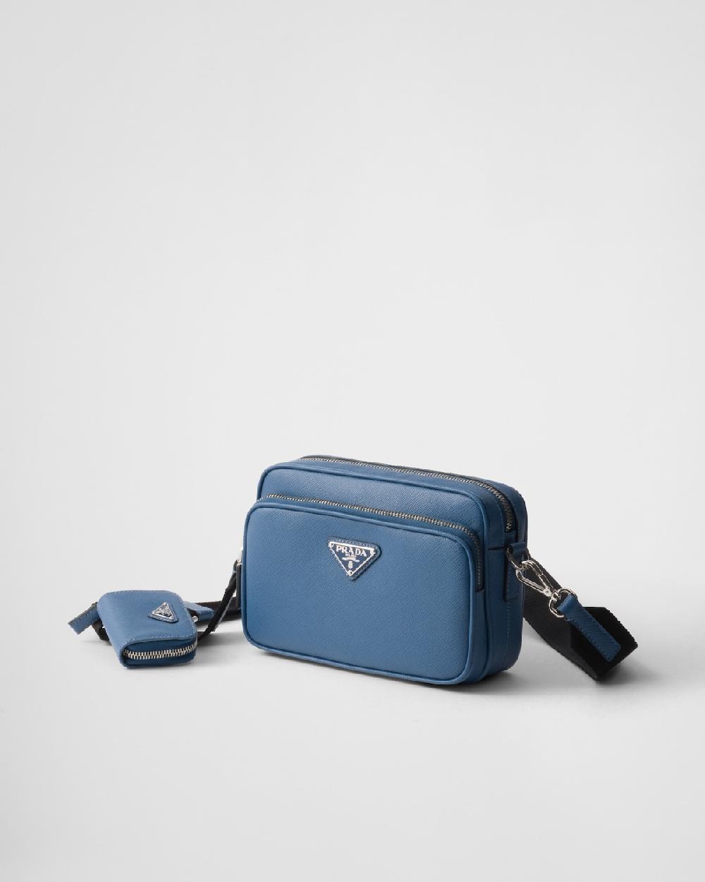 Prada Bolso bandolera de piel Saffiano