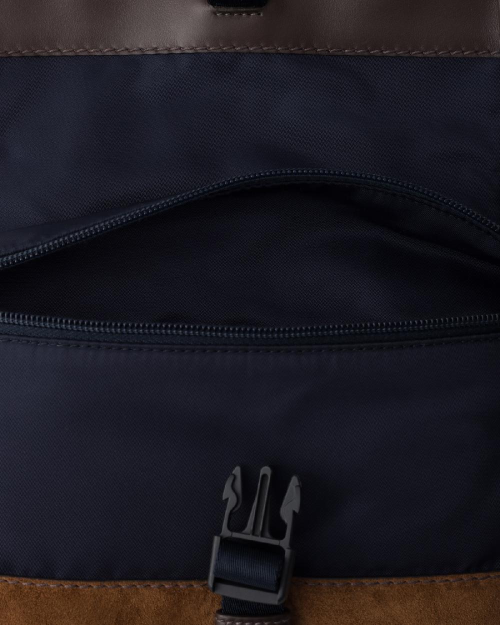 Prada Bolso Bandolera De Re-Nylon Y Piel