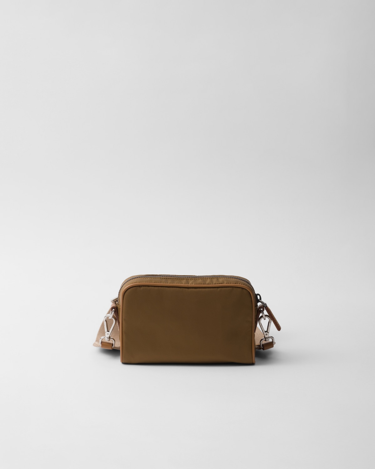 Prada Bolso Bandolera De Re-Nylon Y Piel