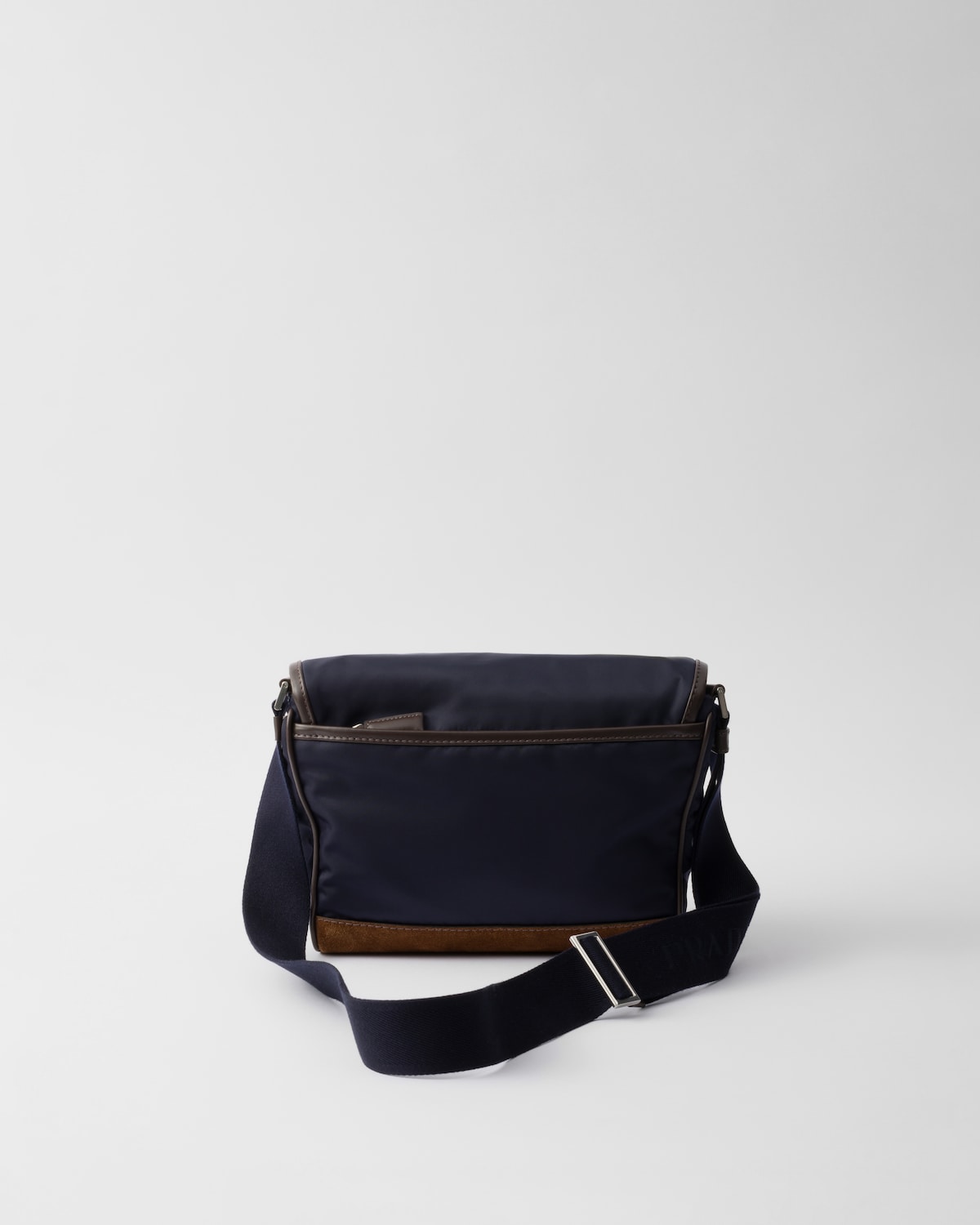 Prada Bolso Bandolera De Re-Nylon Y Piel Pequeño