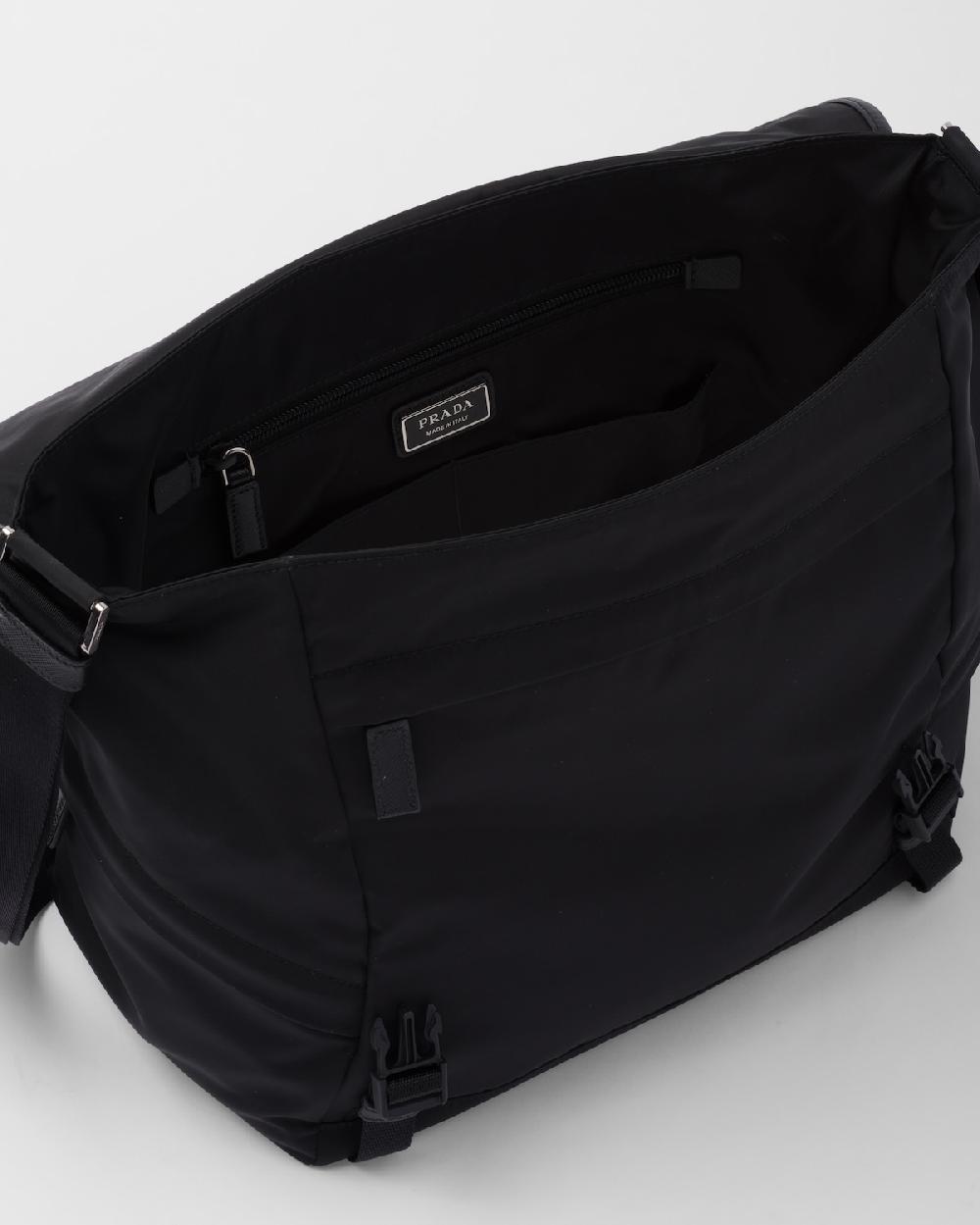 Prada Bolso Bandolera De Re-Nylon Y Piel Saffiano