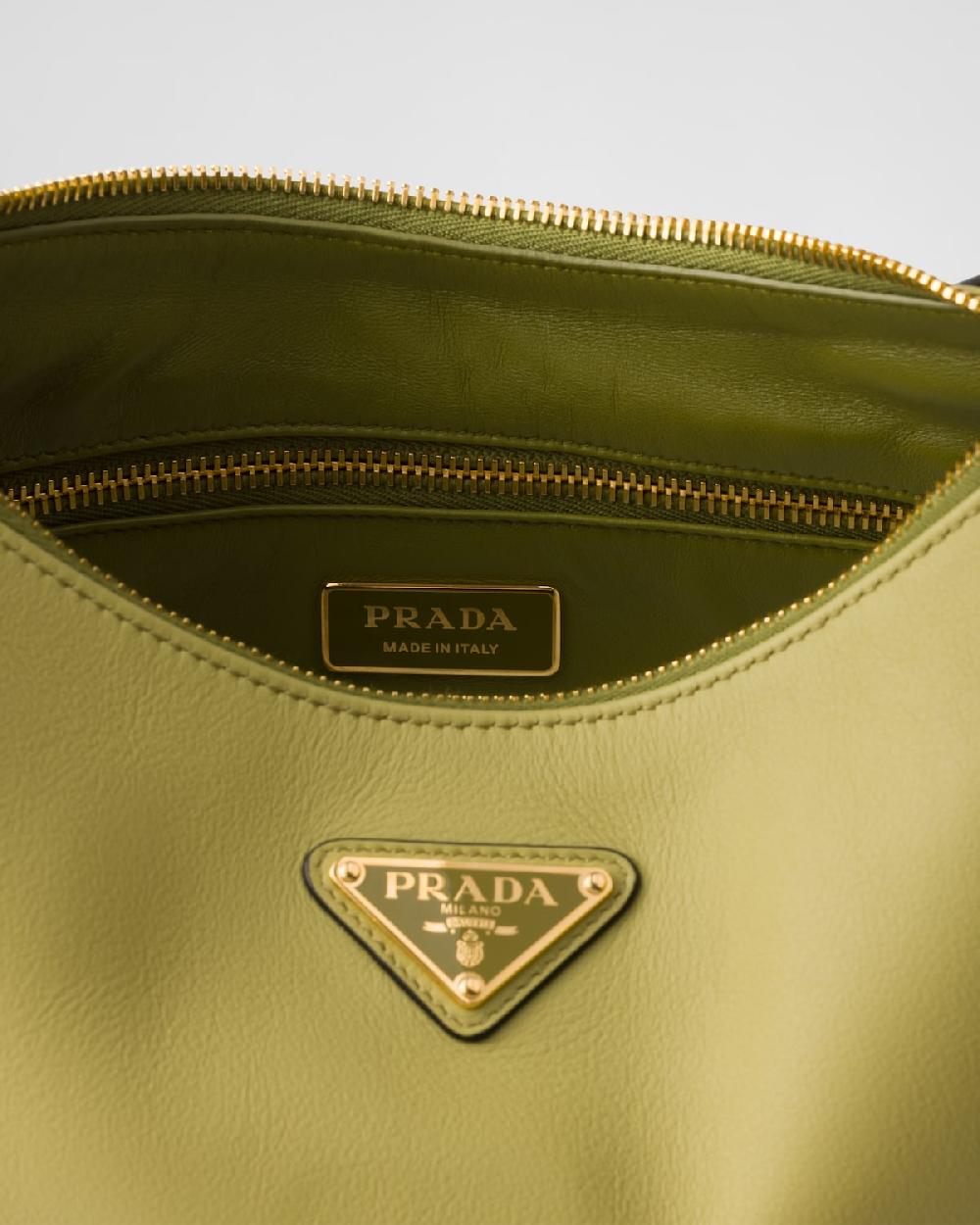 Prada Bolso Bandolera Mediano Prada Aimée De Piel