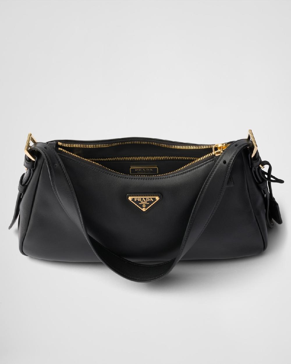 Prada Bolso Bandolera Mediano Prada Aimée De Piel