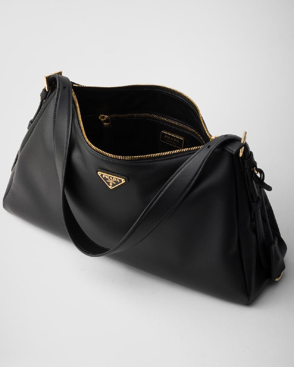 Prada Bolso Bandolera Prada Aimée De Piel Grande