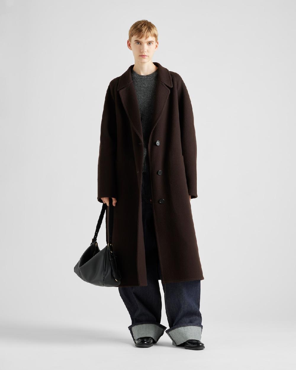 Prada Bolso bandolera Prada Aimée de piel grande