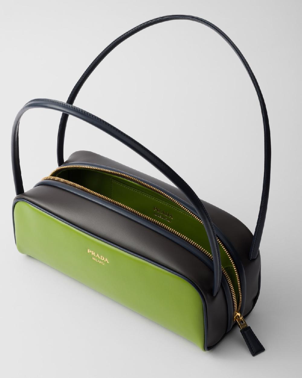 Prada Bolso Bandolera Prada Swing De Piel Lisa