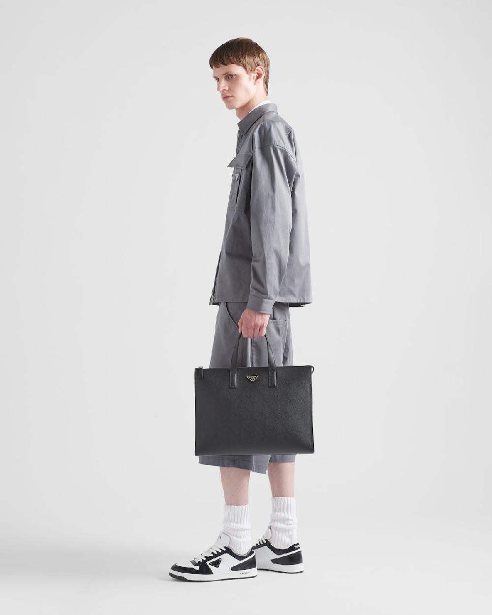 Prada Bolso de piel Saffiano