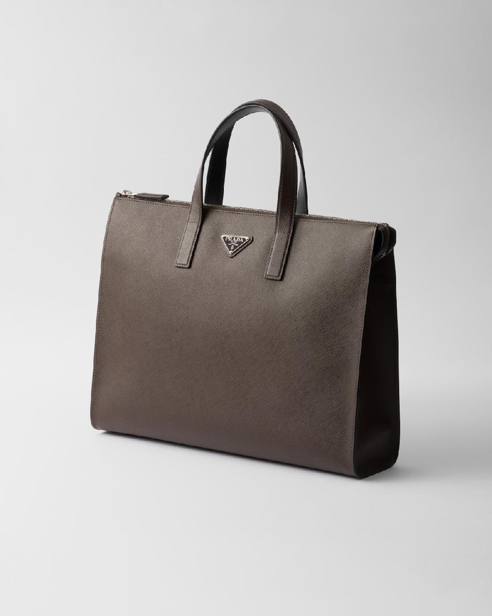 Prada Bolso de piel Saffiano