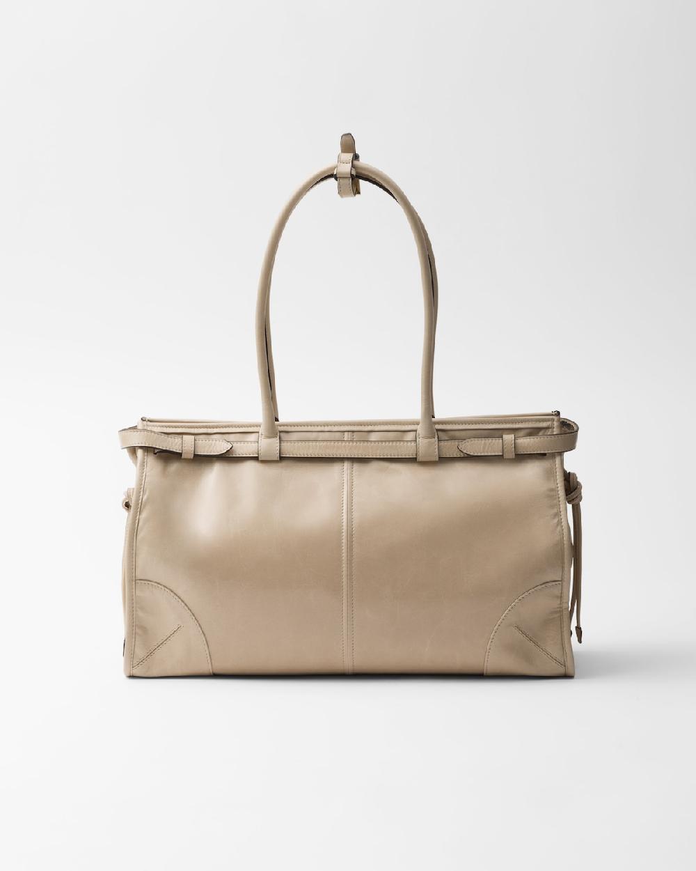 Prada Bolso Grande Prada Bonnie De Piel