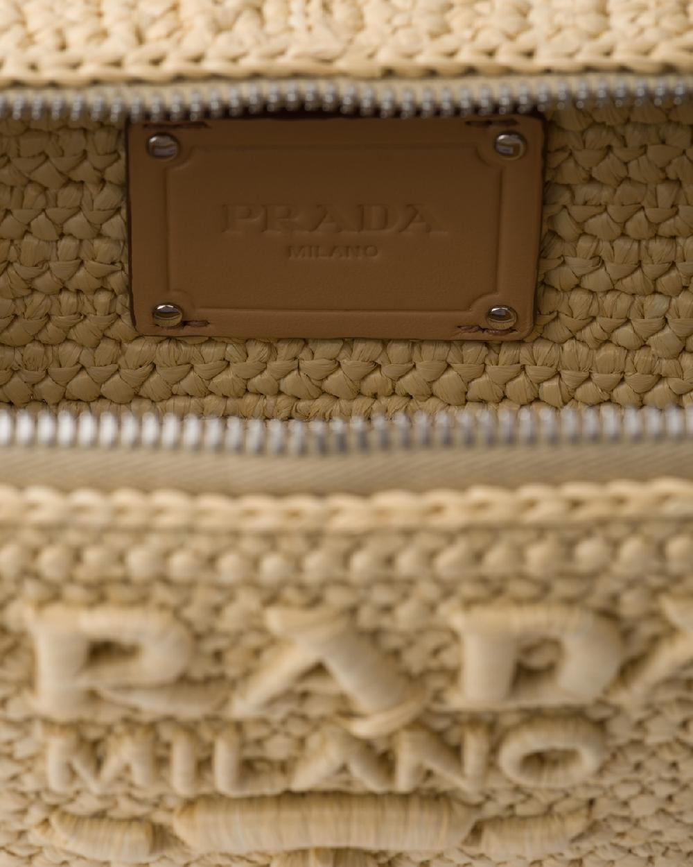 Prada Bolso Prada Brique De Croché