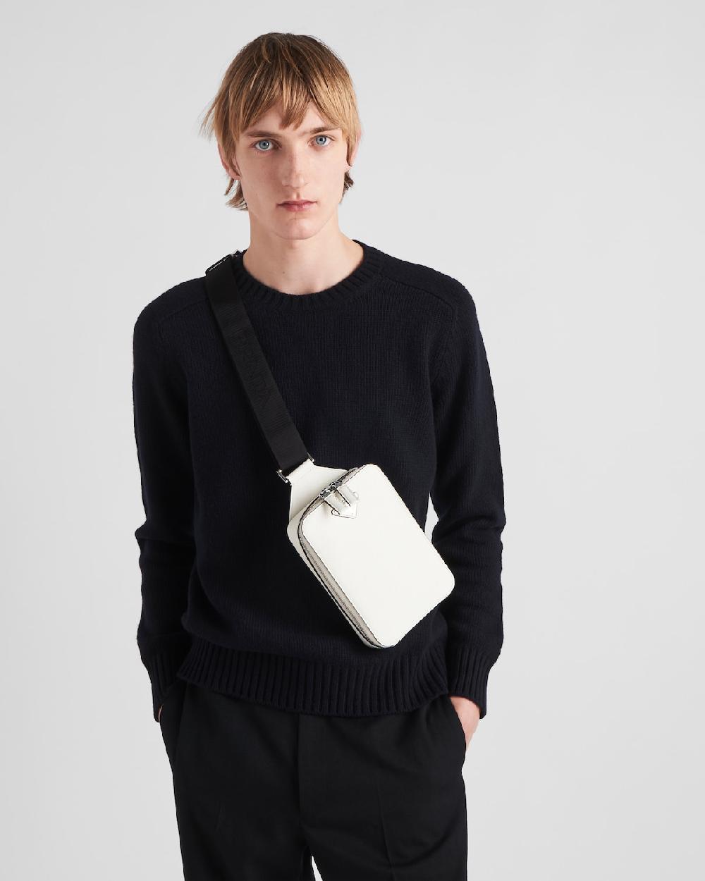 Prada Bolso Prada Brique de piel Saffiano