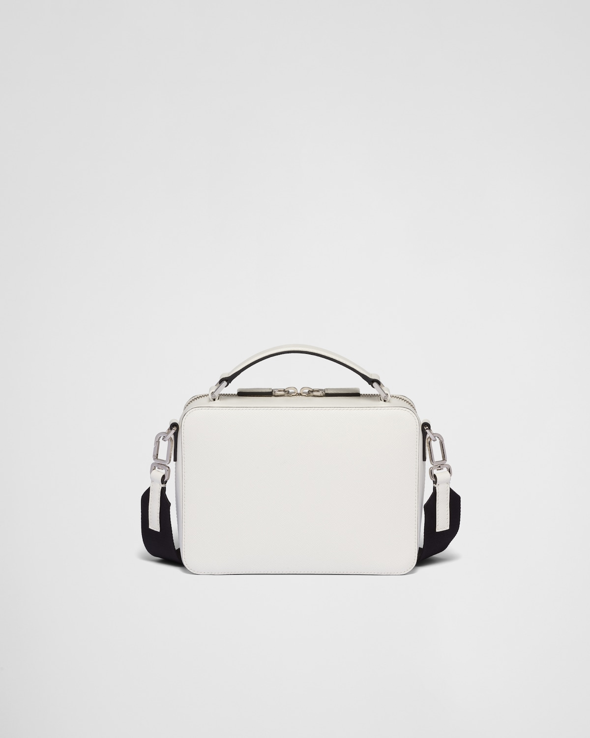 Prada Bolso Prada Brique De Piel Saffiano