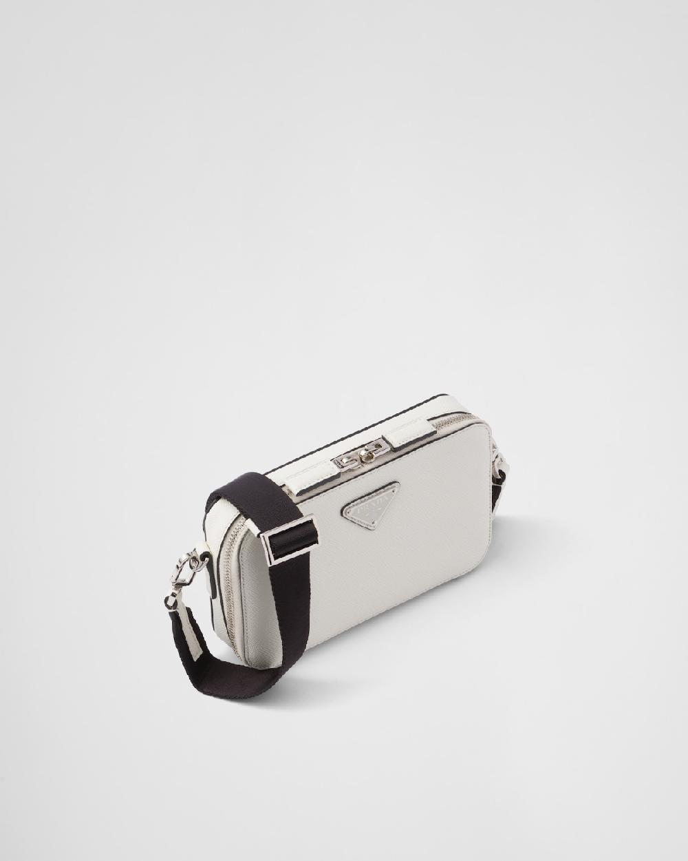 Prada Bolso Prada Brique De Piel Saffiano