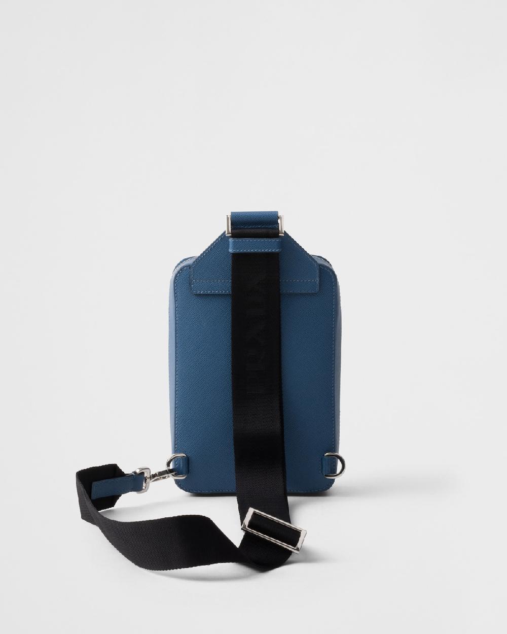 Prada Bolso Prada Brique De Piel Saffiano