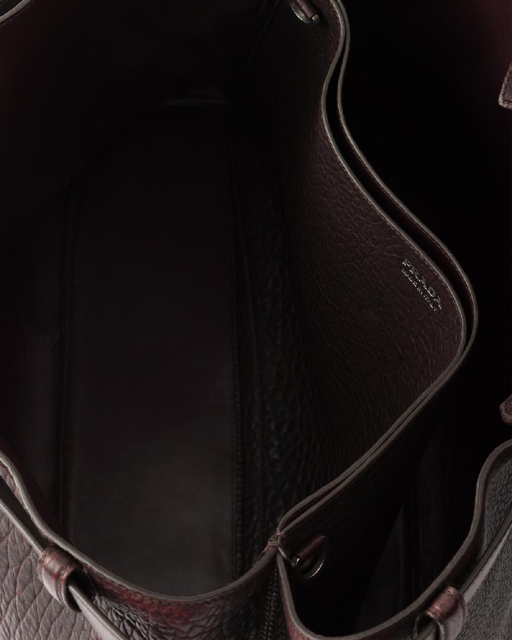 Prada Bolso Prada Buckle De Napa