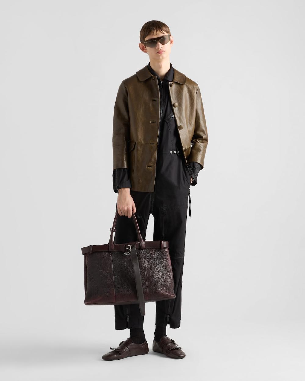 Prada Bolso Prada Buckle de napa