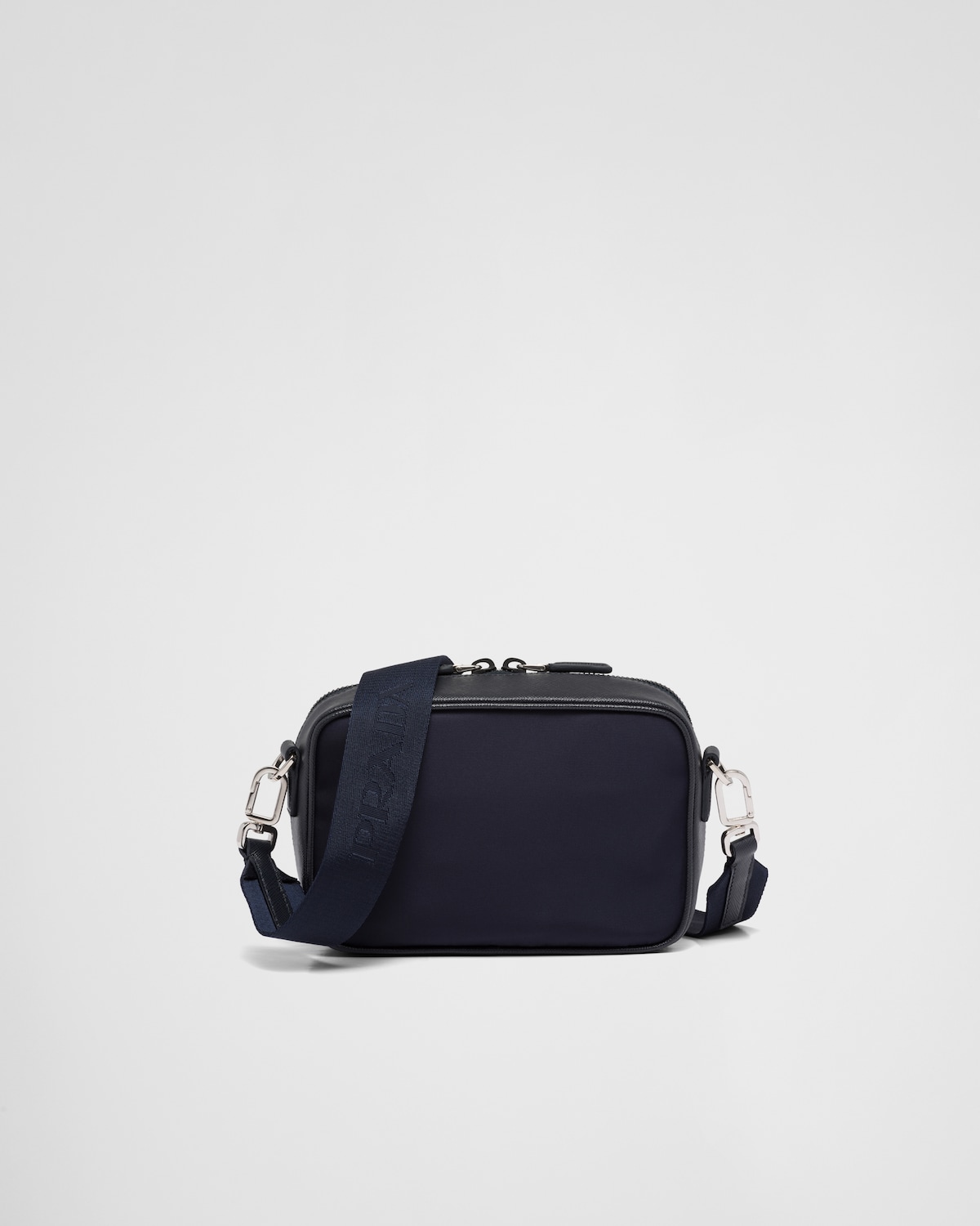 Prada Bolso Re-Nylon Y Piel Saffiano Prada Brique