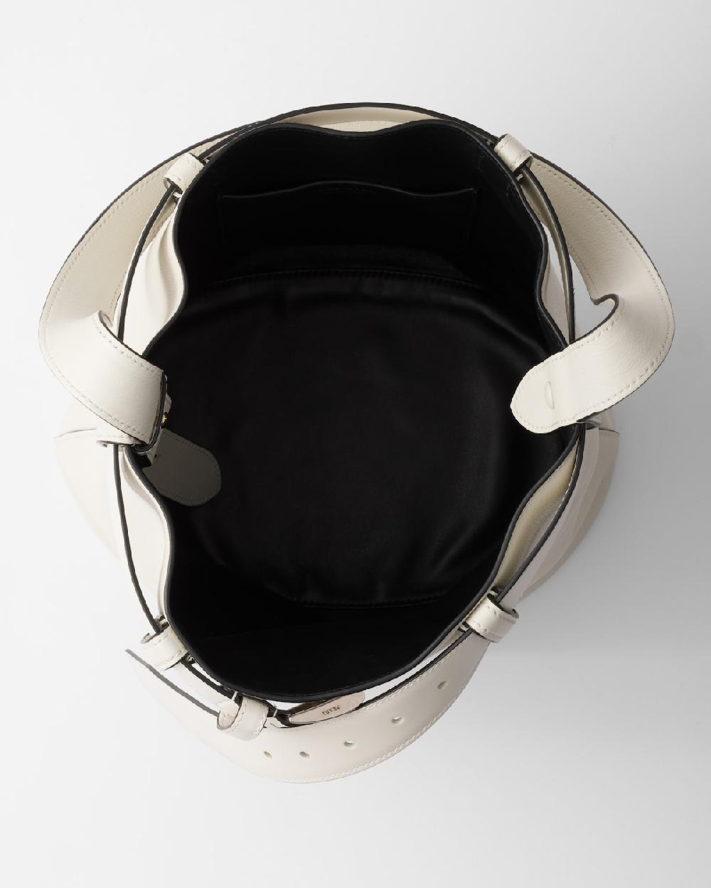 Prada Bolso Saco Prada Buckle De Piel Con Cinturón