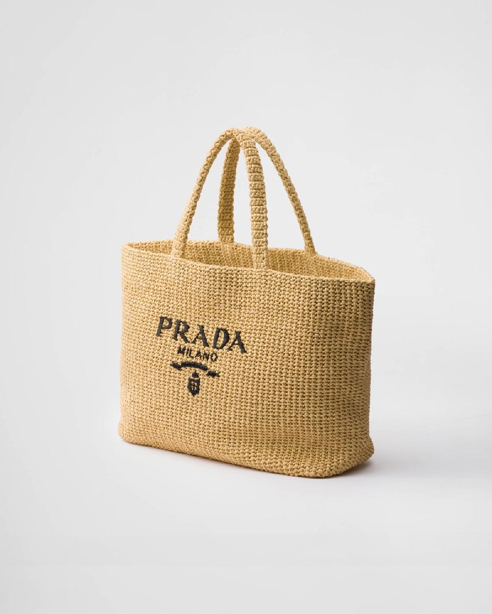 Prada Bolso Tote De Croché