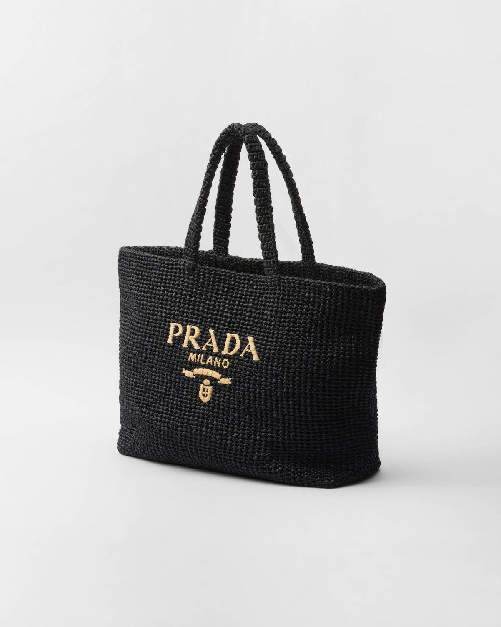 Prada Bolso Tote De Croché