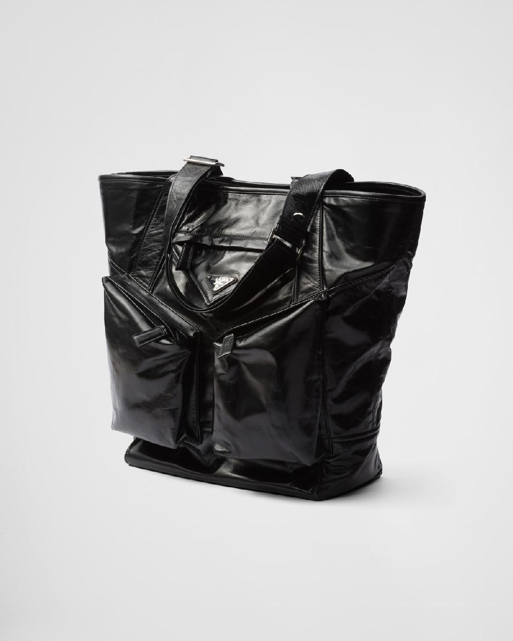 Prada Bolso Tote De Piel