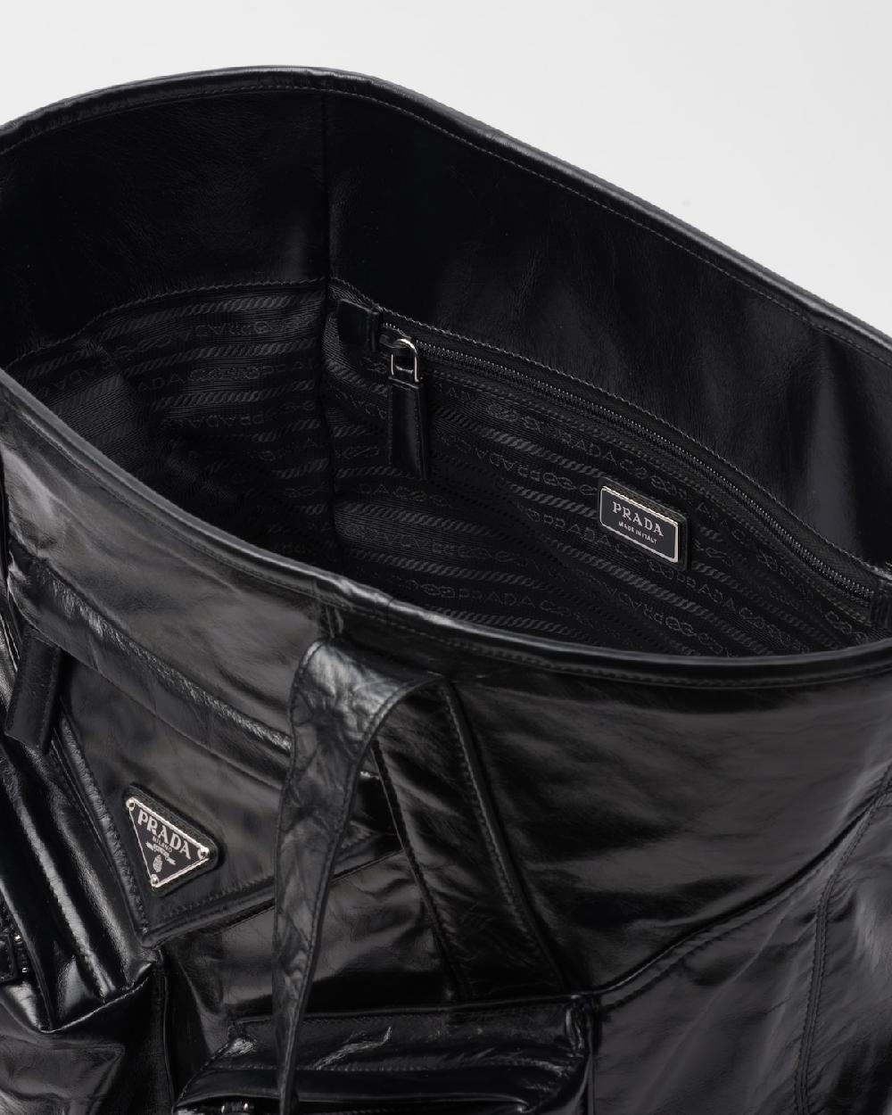 Prada Bolso Tote De Piel