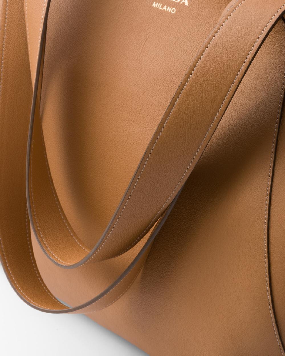 Prada Bolso Tote De Piel