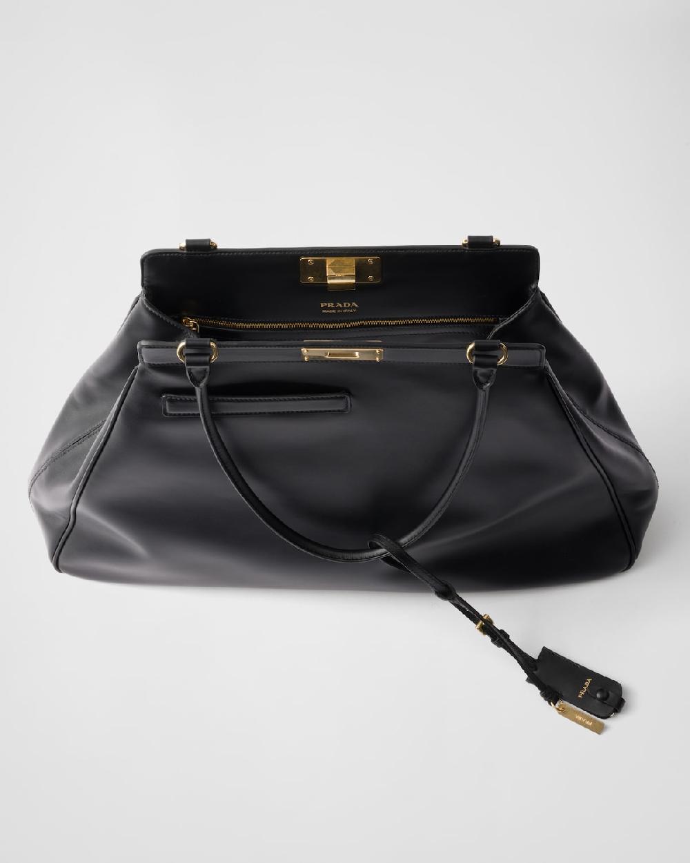 Prada Bolso Tote De Piel Grande