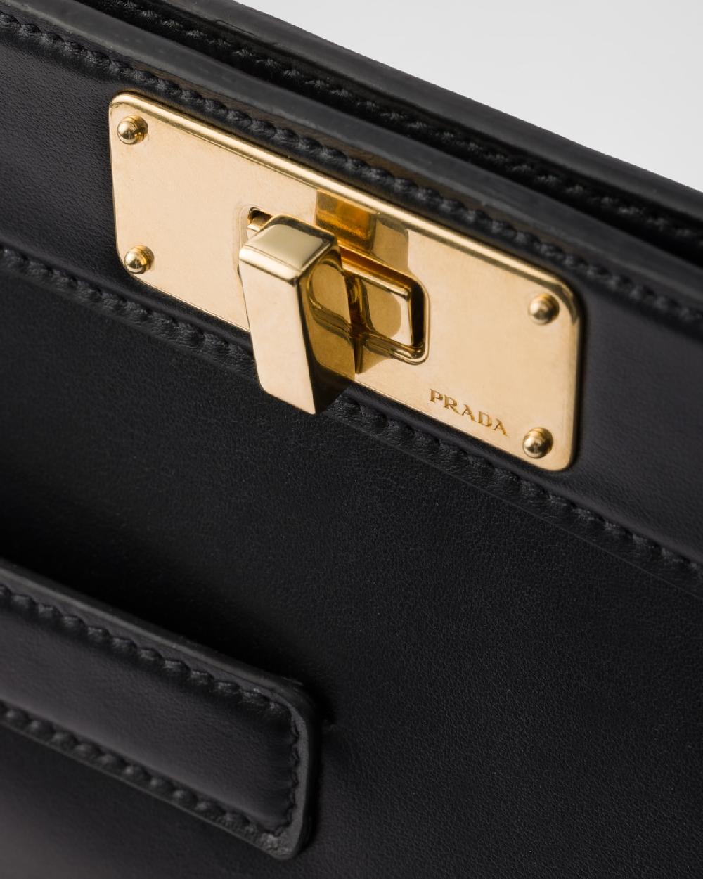 Prada Bolso Tote De Piel Grande