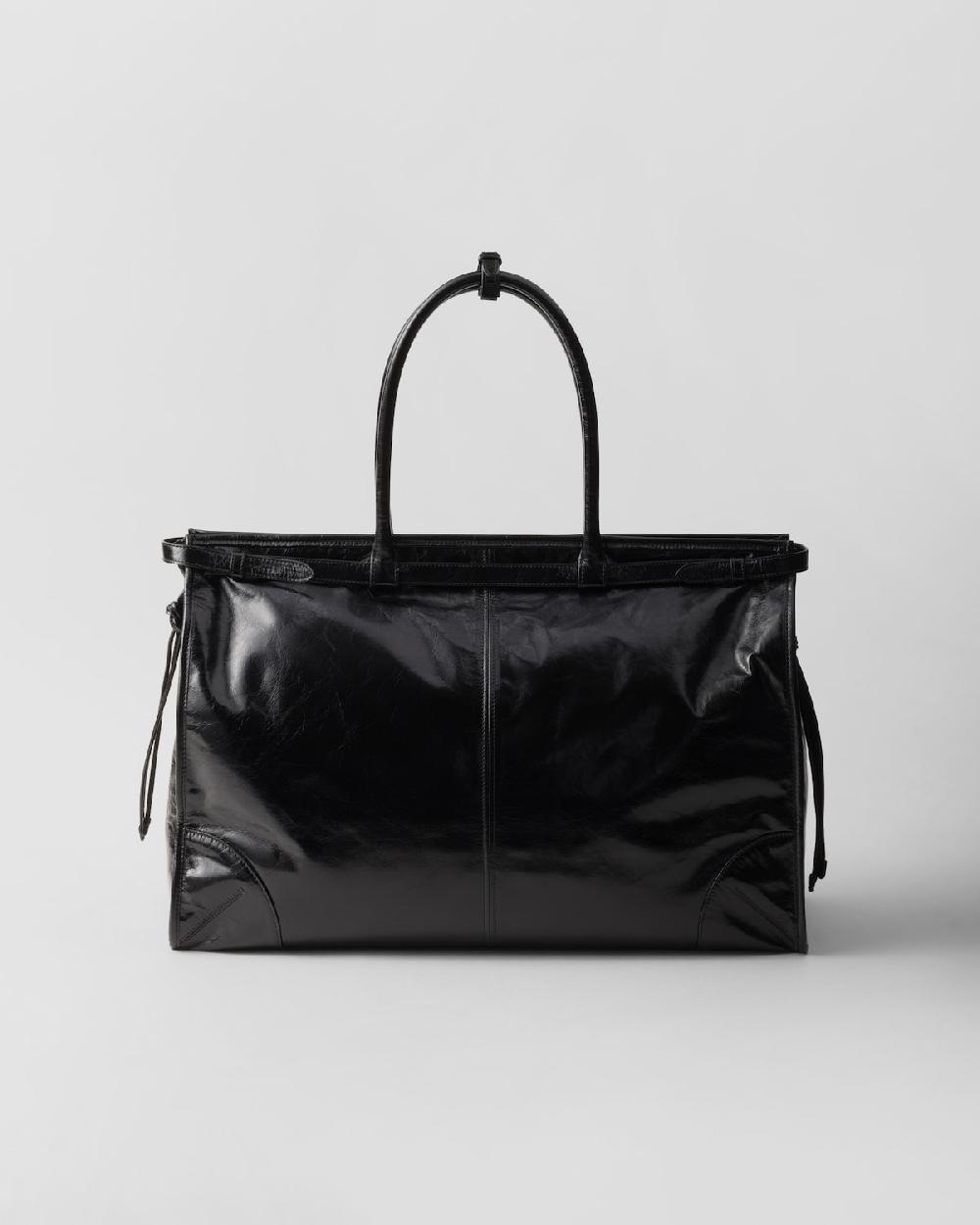 Prada Bolso Tote De Piel