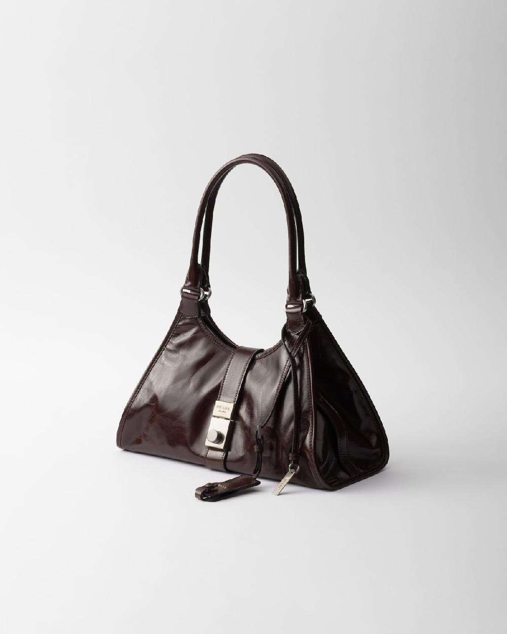 Prada Bolso Tote De Piel Mediano