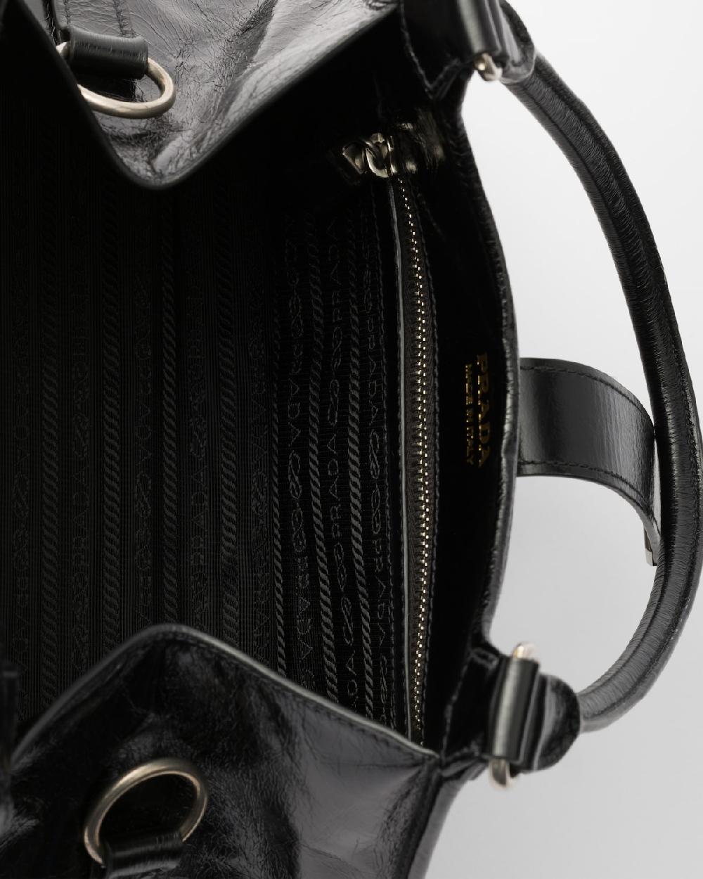 Prada Bolso Tote De Piel Mediano